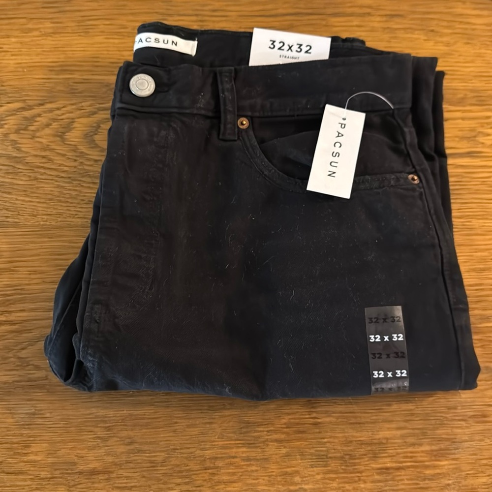 Pacsun black pant 32x32 brand new